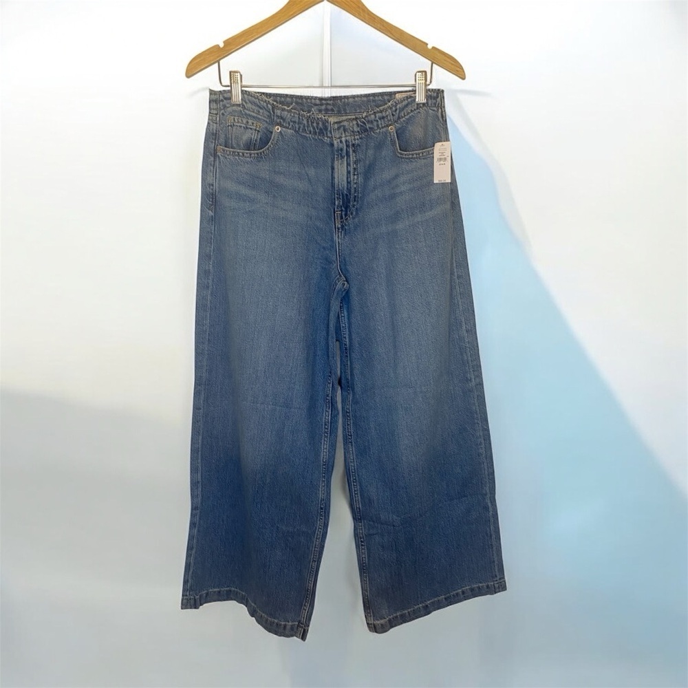GAP Baggy Mid Rise Jeans – Ultrasoft Denim – Size 27R – NWT SKU348